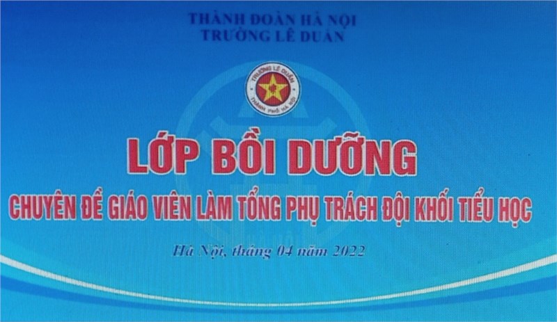 Liên đội tiểu học Kiêu Kỵ Tham gia lớp bồi dưỡng chuyên đề giáo viên làm Tổng phụ trách Đội khối tiểu học